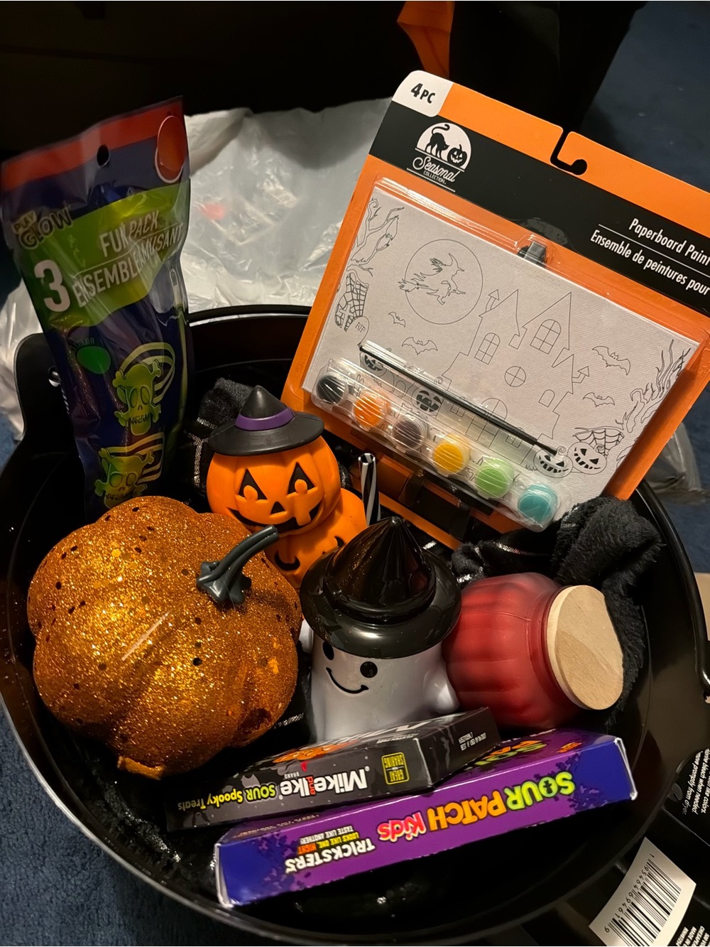 Halloween Party Décor Gift Set - Orange & Black